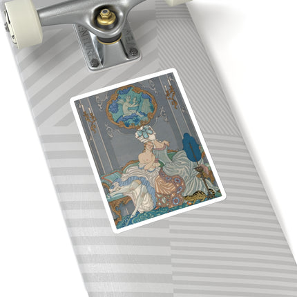 Liaisons Dangereuses by George Barbier Kiss-Cut Stickers (4 Sizes)