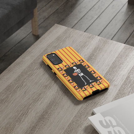 Candy Corn Skeleton Phone Cases