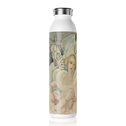 Les Femmes Fatales by Gerda Wegener Slim Water Bottle