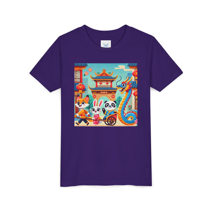 Lantern Street Dragon Parade Youth Short Sleeve Tee