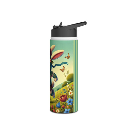 Rabbit Gladiator Stainless Steel Water Bottle, Standard Lid