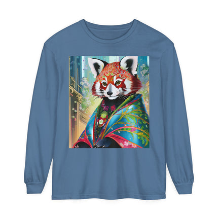 Cybernetic Red Panda Long Sleeve T-Shirt