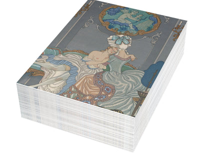 Liaisons Dangereuses by George Barbier Postcards (envelopes included) - Bundles of 10, 30, 50 Pieces