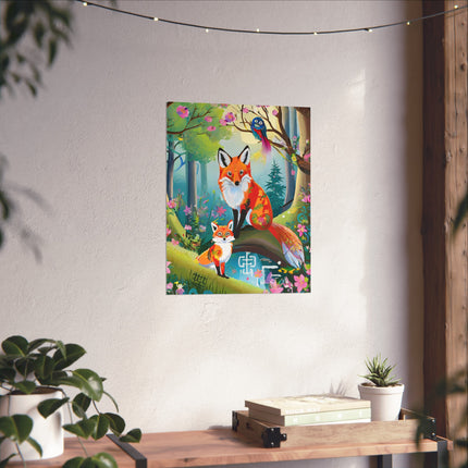Mischievous Fox Fine Art Posters