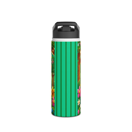 Robot Fairy Stainless Steel Water Bottle, Standard Lid