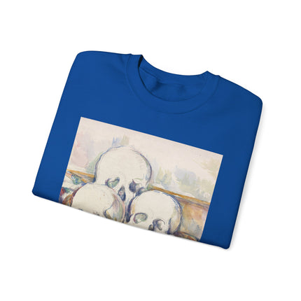 The Three Skulls by Paul Cézanne Unisex Heavy Blend™ Crewneck Sweatshirt