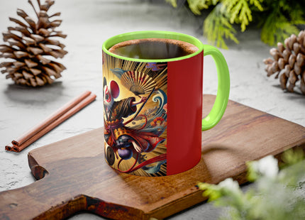 Theatrical Mouse on a Mission Colorful Mugs (11oz, 15oz)