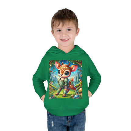 Fawn Defender Toddler Pullover Fleece Hoodie