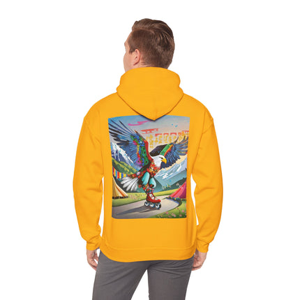 Eagle Skater – Heavy Blend™ Hooded Sweatshirt