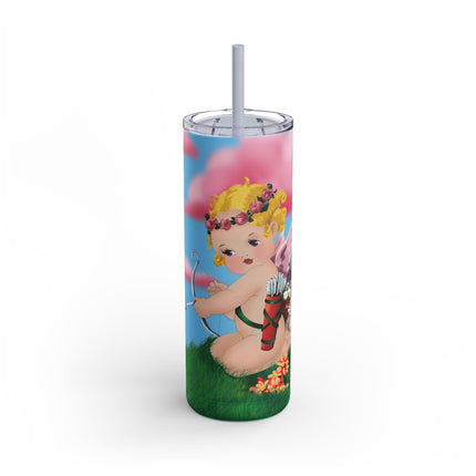 Cupid's Aim Skinny Matte Tumbler, 20oz