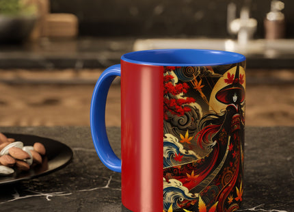 Kabuki Witch Colorful Mugs (11oz, 15oz)