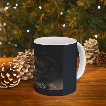 Still Life by Balthasar van der Ast Ceramic Mug 11 oz