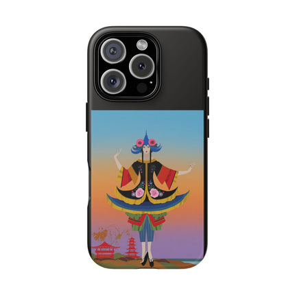 Colorful Dancer Phone Case – Vibrant Grace & Cultural Elegance