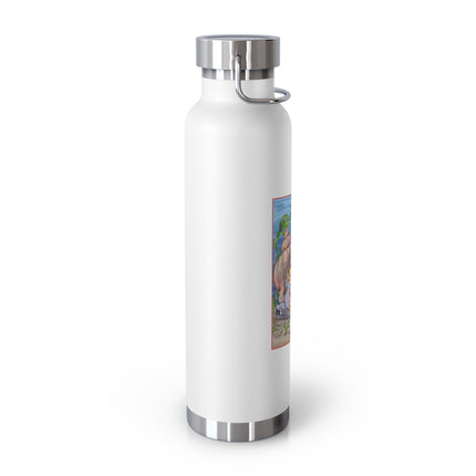 Fairy Whispers of the Sea Copper Vacuum Insulated Bottle, 22 oz