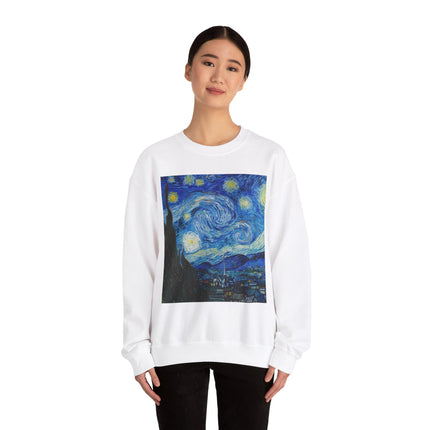 The Starry Night by Vincent Van Gogh Heavy Blend™ Crewneck Sweatshirt