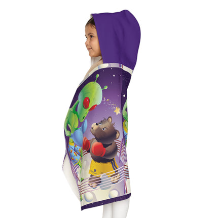 Cosmic Clash Youth Hooded Towel