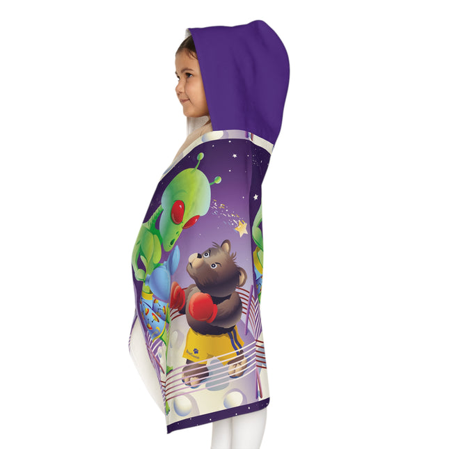 Cosmic Clash Youth Hooded Towel