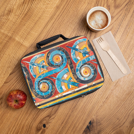 Reproduction of S-Spiral Frieze by Emile Gilliéron Lunch Bag