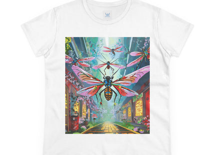 Neon Swarm Cotton Tee