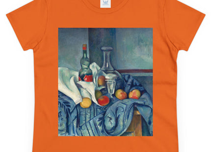 The Peppermint Bottle by Paul Cézanne Women's Midweight Cotton Tee