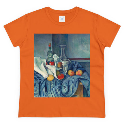 The Peppermint Bottle by Paul Cézanne Women's Midweight Cotton Tee