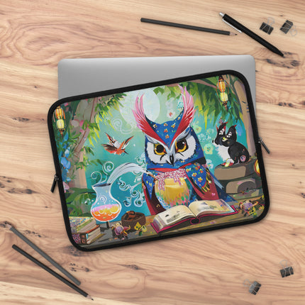 Owl's Magical Workshop Laptop Sleeve