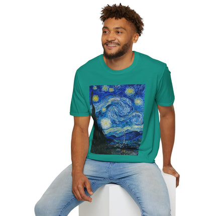 The Starry Night by Vincent Van Gogh Softstyle T-Shirt