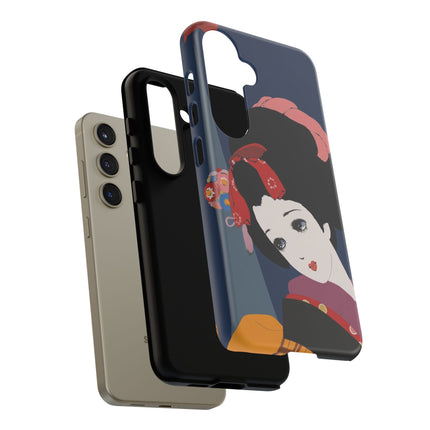 Geisha Portrait Phone Case – Elegant Beauty & Timeless Grace