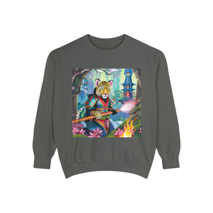 Cyberpunk Leopard Sweatshirt