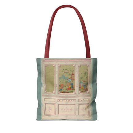 Chinoiserie scenes by Anonymous Tote Bag (AOP)