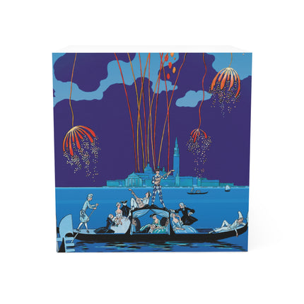 Fireworks in Venice by George Barbier Note Cube