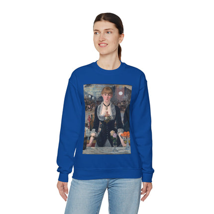 A Bar at the Folies-Bergère by Edouard Manet Heavy Blend™ Crewneck Sweatshirt