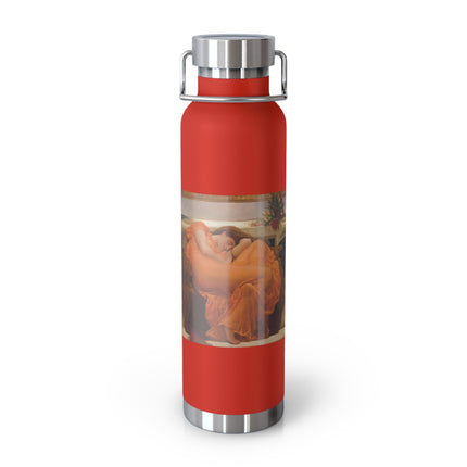 Flaming June by Frederic Leighton Copper Vacuum Insulated Bottle, 22oz