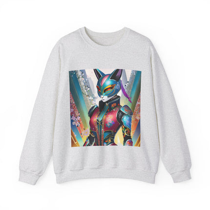 Cyberpunk Chic Unisex Heavy Blend™ Crewneck Sweatshirt