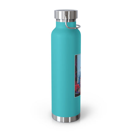 A Visual Journey by Umberto Brunelleschi Copper Vacuum Insulated Bottle, 22oz