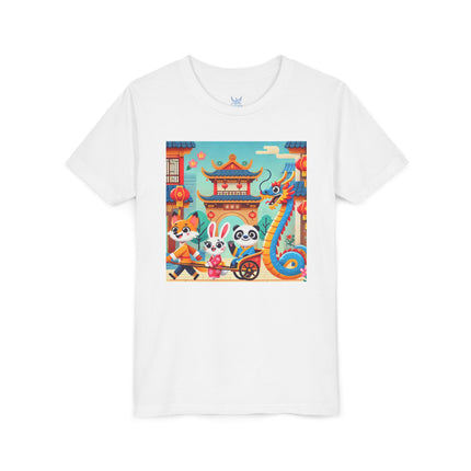 Lantern Street Dragon Parade Youth Short Sleeve Tee