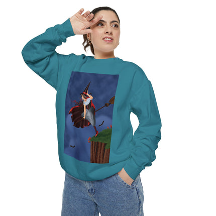 The Enchanted Witch Unisex Garment-Dyed Sweatshirt
