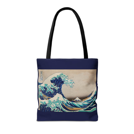 The Great Wave off Kanagawa by Katsushika Hokusai Tote Bag (AOP)