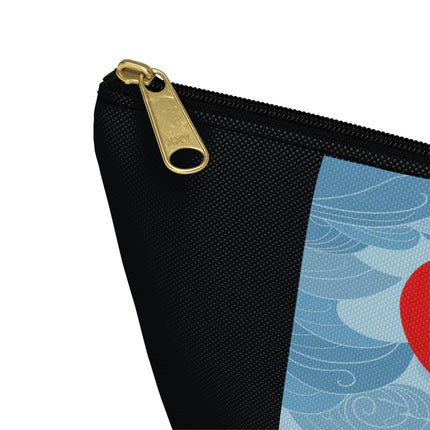 Siren of the Waves Cosmetic Bag – Dramatic Sea Power & Bold Elegance