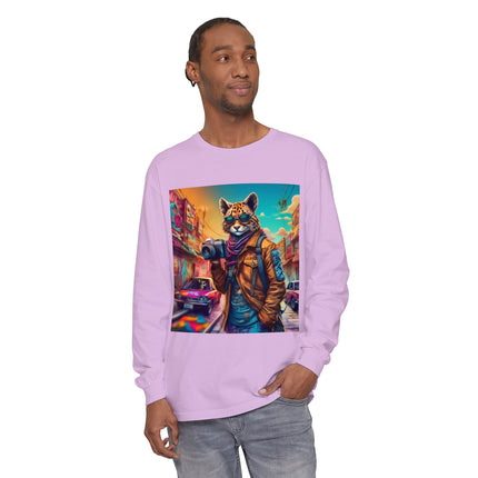 Neon Photographer Long Sleeve T-Shirt