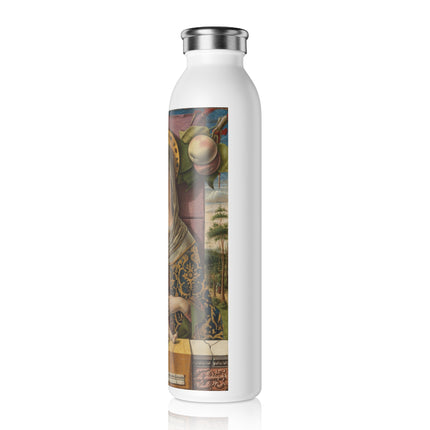 Madonna and Child by Carlo Crivelli Slim Water Bottle