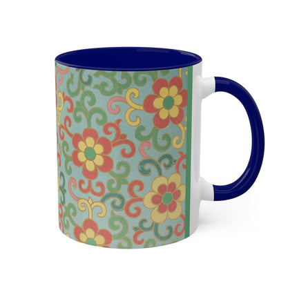 Examples of Chinese Ornament, Pl.09 by Owen Jones Colorful Mugs, 11oz