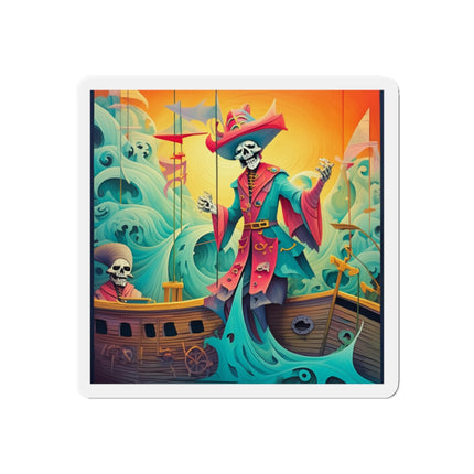 Skeleton Crew of the Misty Seas Die-Cut Magnets (5 Sizes)