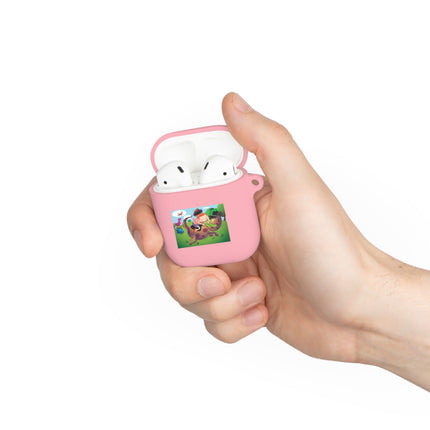 Rip-Roaring Celebration – Bold Modern Art AirPods Case