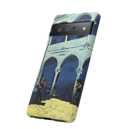 Courtyard of Moroccan Riad by George Gaudion Phone Cases