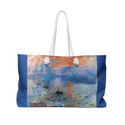 Sunrise by Claude Monet Weekender Bag