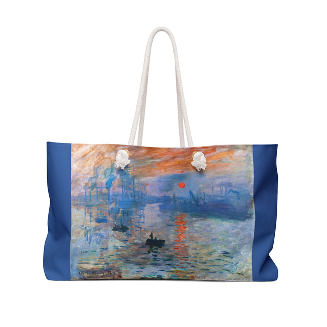 Sunrise by Claude Monet Weekender Bag
