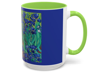 Irises by Vincent Van Gogh Colorful Mugs (11oz, 15oz)