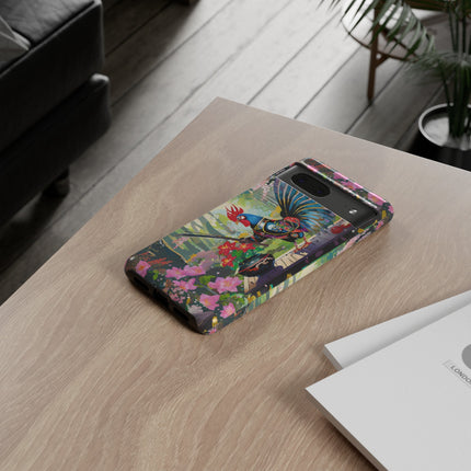 Cyberpunk Rooster Phone Cases