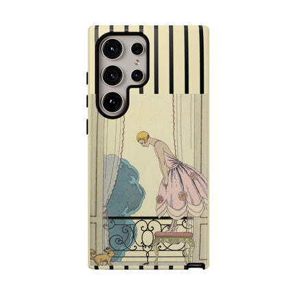 Falbalas et fanfreluches, La Souris by George Barbier Phone Cases